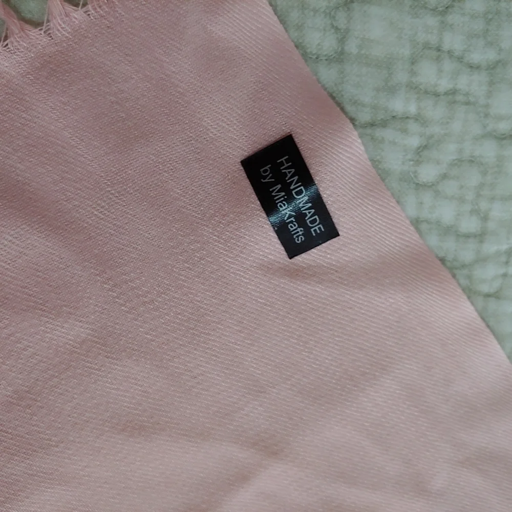 Mia Krafts Handmade Pashminas, Light Pink, Lot Of 2